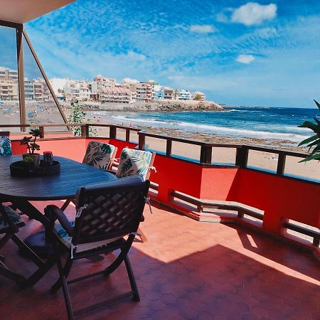 Front Line Beach With Fantastic Terrace. テルデ エクステリア 写真
