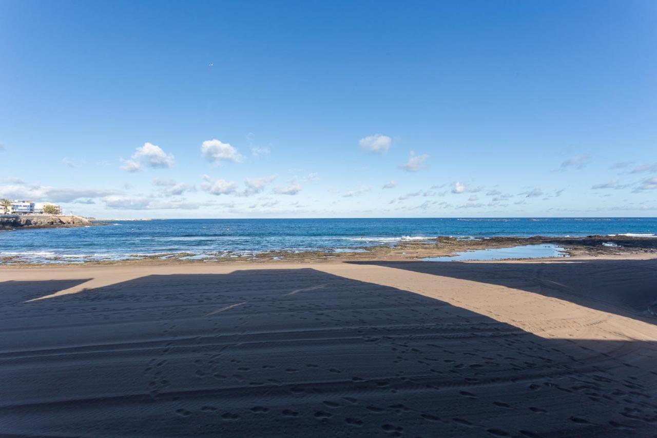 Front Line Beach With Fantastic Terrace. テルデ エクステリア 写真