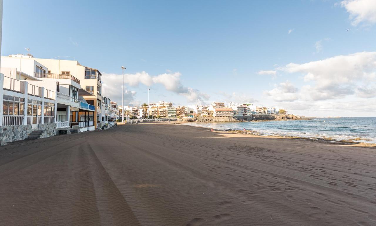 Front Line Beach With Fantastic Terrace. テルデ エクステリア 写真
