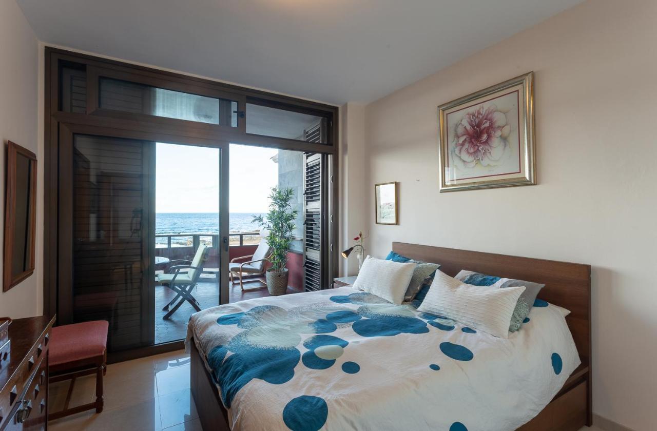 Front Line Beach With Fantastic Terrace. テルデ エクステリア 写真
