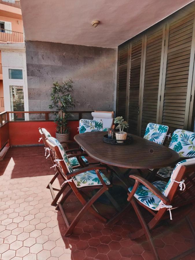 Front Line Beach With Fantastic Terrace. テルデ エクステリア 写真