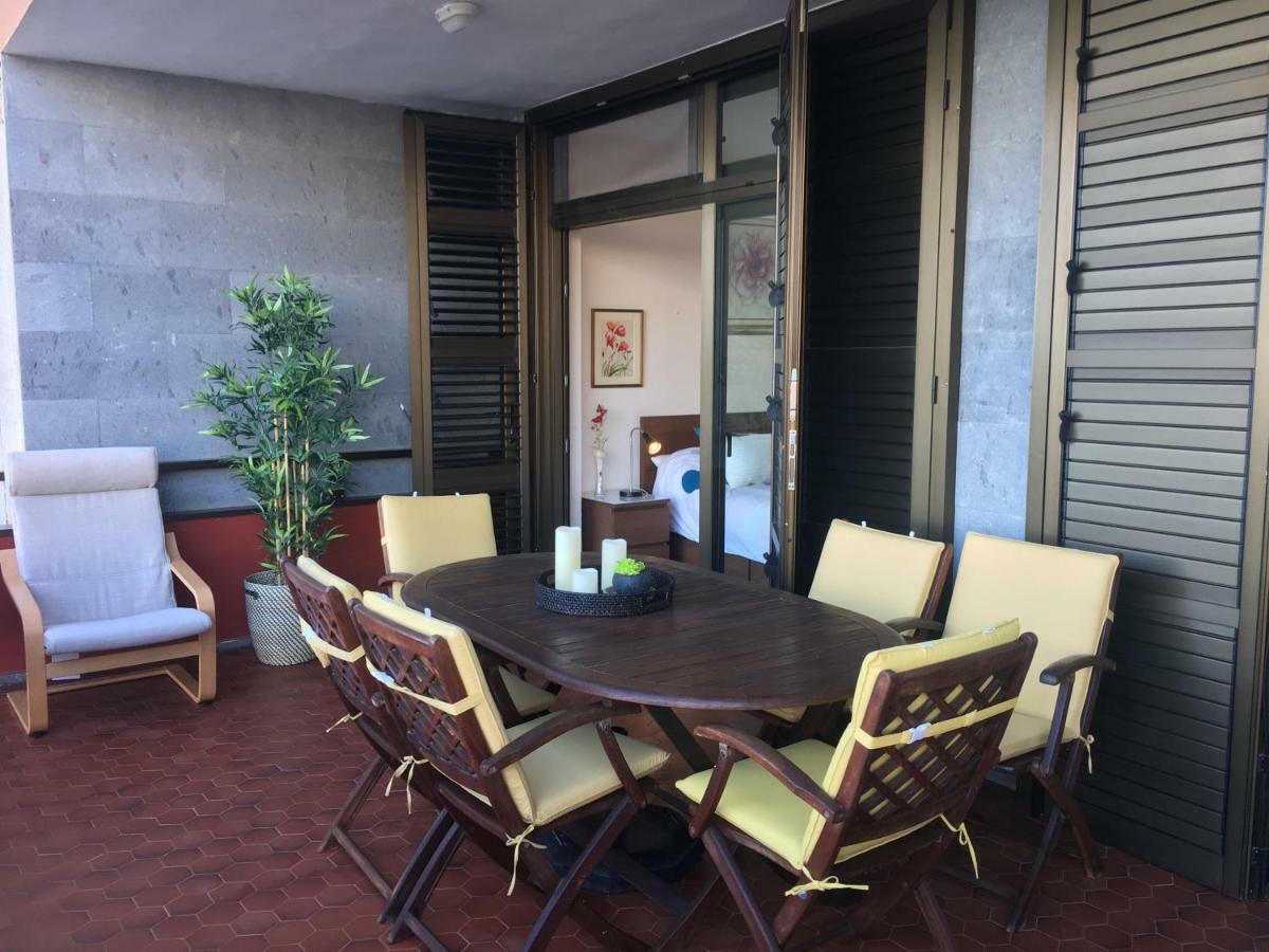 Front Line Beach With Fantastic Terrace. テルデ エクステリア 写真