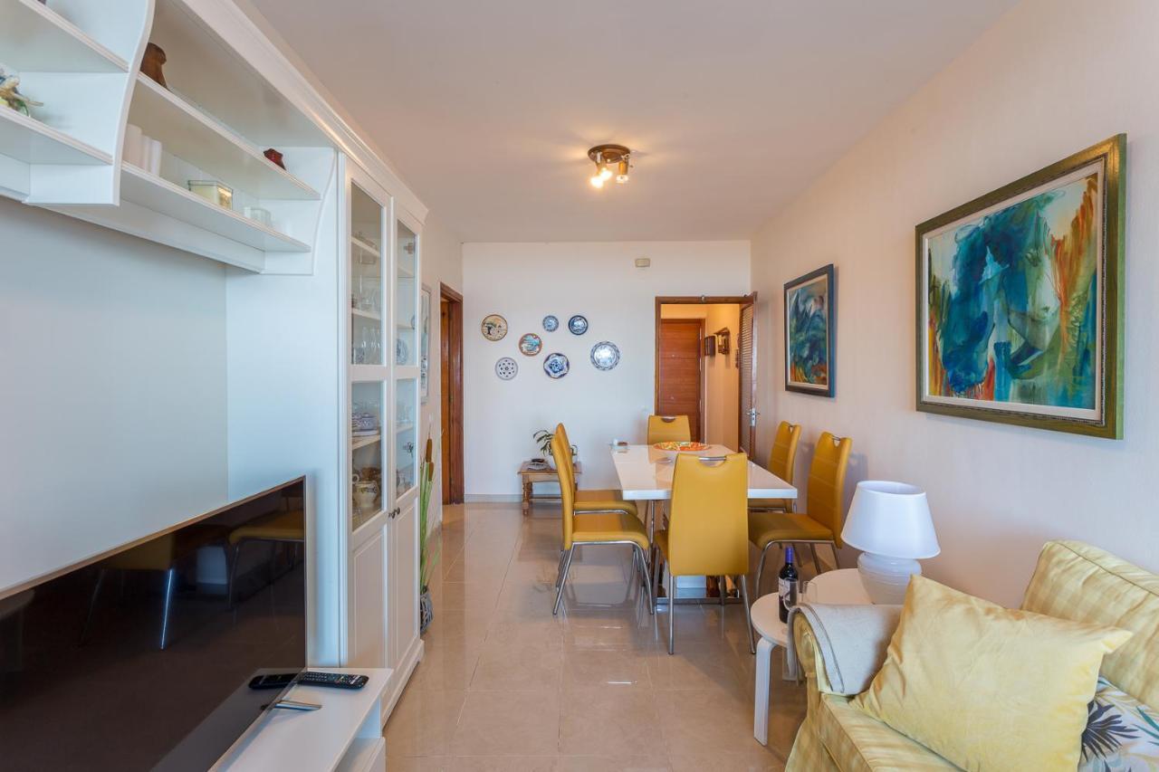 Front Line Beach With Fantastic Terrace. テルデ エクステリア 写真